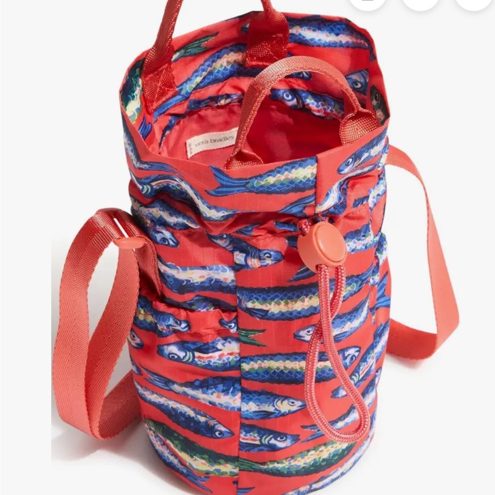 Vera Bradley Fish Tale Pattern Crossbody Bag - Picture 2 of 8